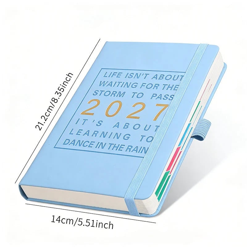 📓 2027 Calendar Notebook – A5, one day per sheet, date-marked – Ideal for daily logs & future reference ✨
