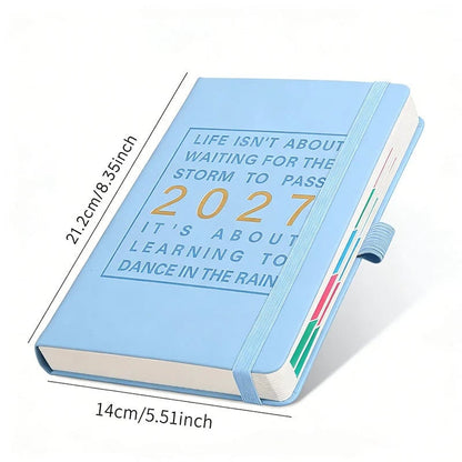 📓 2027 Calendar Notebook – A5, one day per sheet, date-marked – Ideal for daily logs & future reference ✨