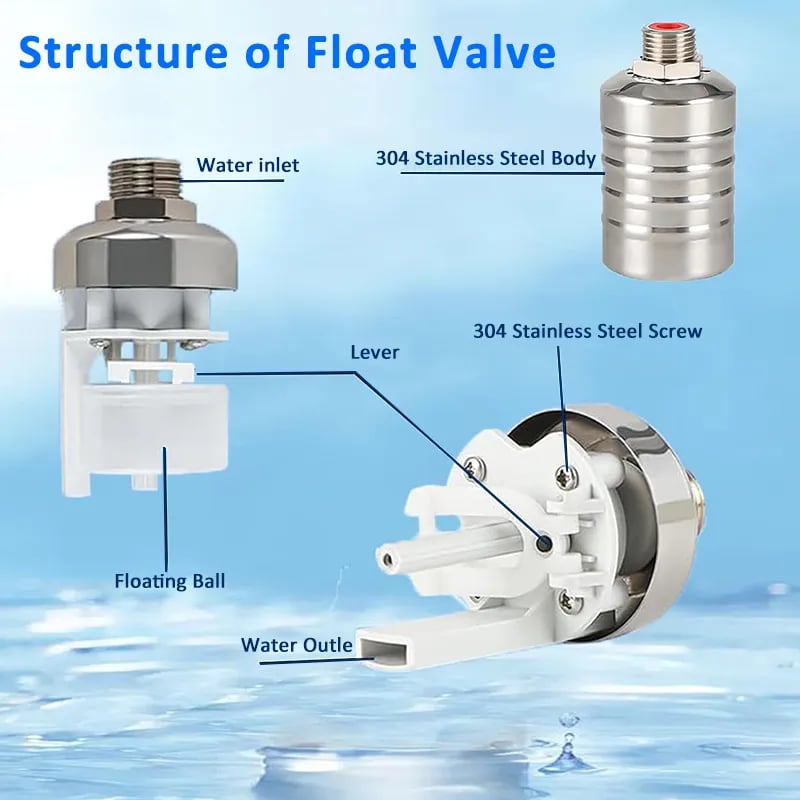 💯Water Level Automatic Control Float Valve