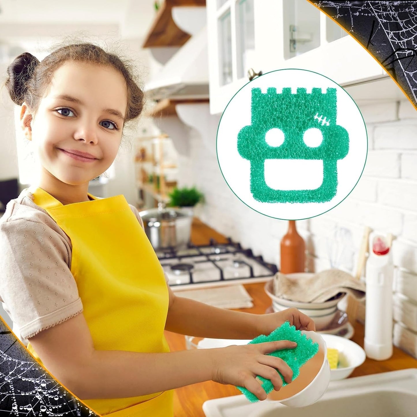 🫧6-Pack Halloween Dish Sponge🧽