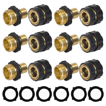 ✨Garden Hose Quick Connectors 3/4-Inch Male and Female