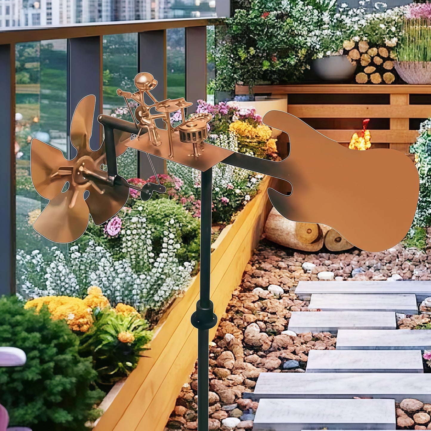 🔥Last Day 49% OFF🥁Limited Handmade Windmill with Pole🎸