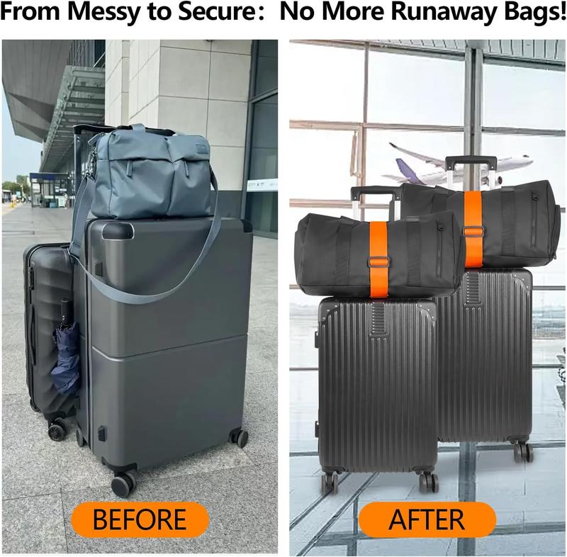 🔥Buy 2 Get 1 Free💥Multi Use Strong Adjustable Luggage Connector Straps