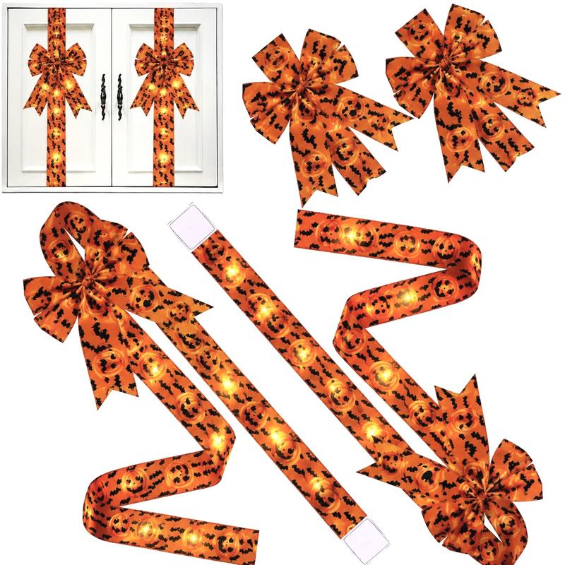 🎃LED Lantern Halloween Bow-2 Pack