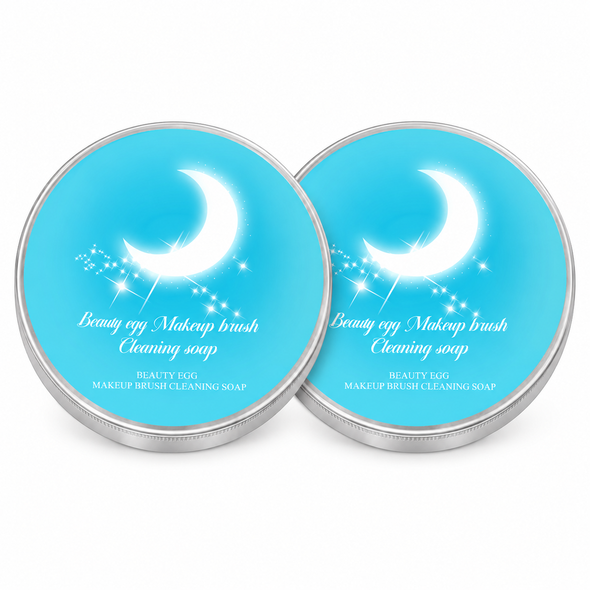 🫧 Makeup Brush Cleaning Soap with Silicone Scrub Pad | 100g ✨