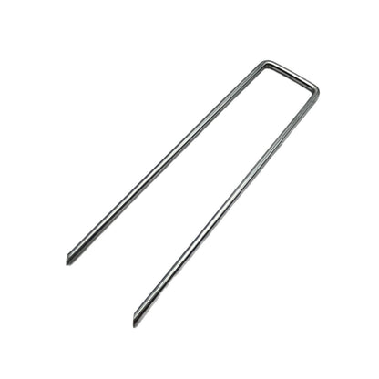 🚙50-Piece Garden Ground Stake Set——Pack of 50 U-Shaped Ground Stakes