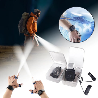 Repairing and lighting for night fishing flashlights