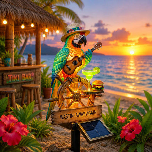🎁Last Day 49% OFF🔥 - 🌴 Solar-Powered Parrot Garden Light