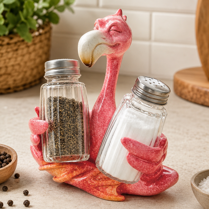 🔥Coastal Animal Salt & Pepper Shaker Holder Set