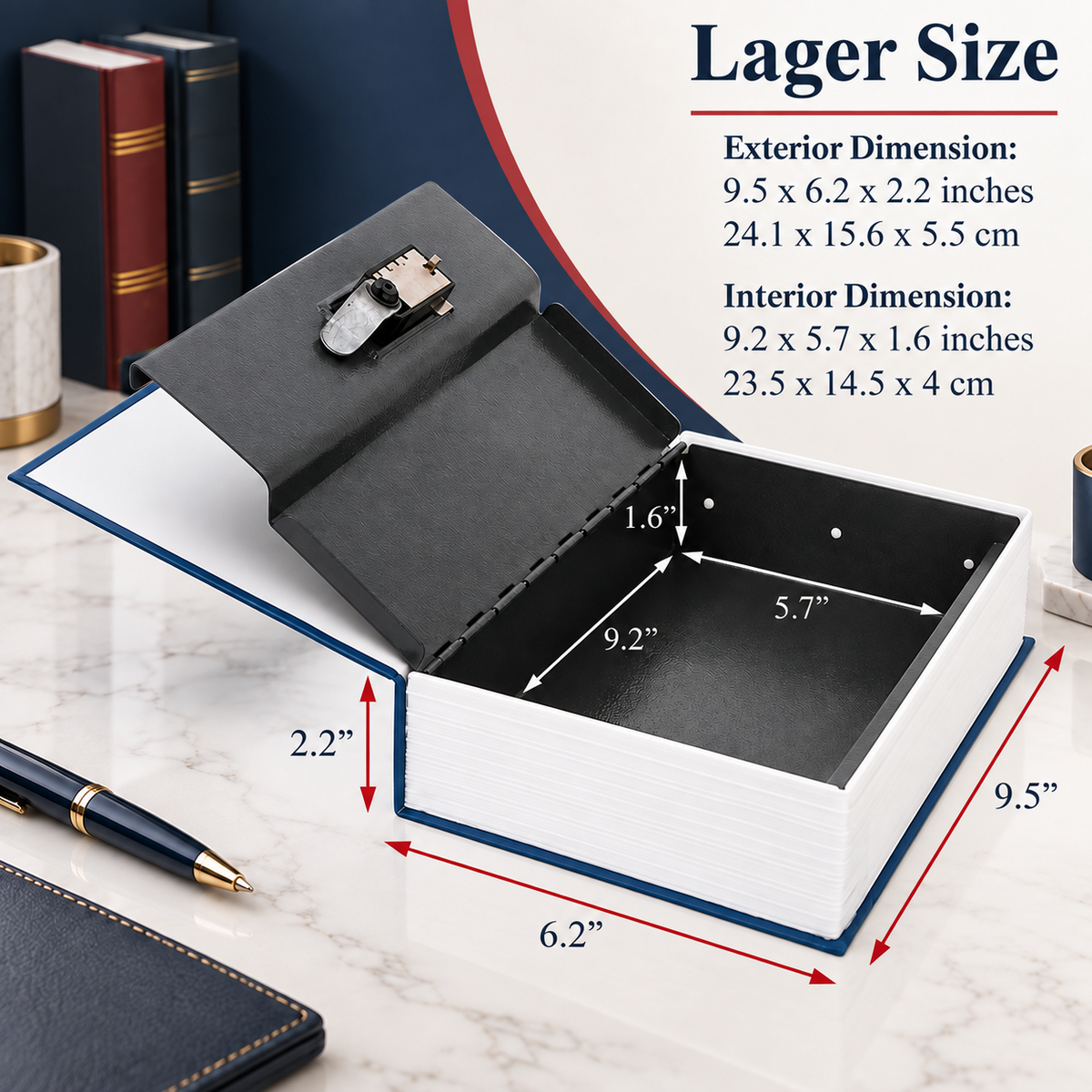 ⏳Time-Limited Special⏰Secret Book Safe Box – Hidden Security Storage, Discreet Design ✨