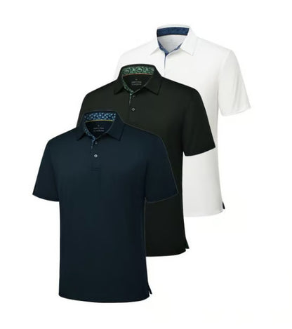🔥Hot Sale 49% off👕3-Pack Men's Polo Shirts