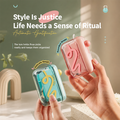 🔥 Buy 2 Get 1 FREE! 🦷 Automatic Pop-Up Dental Floss Box – Cleaner, Faster & More Hygienic Oral Care ✨