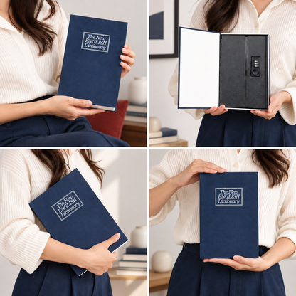 ⏳Time-Limited Special⏰Secret Book Safe Box – Hidden Security Storage, Discreet Design ✨