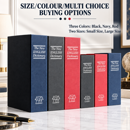 ⏳Time-Limited Special⏰Secret Book Safe Box – Hidden Security Storage, Discreet Design ✨