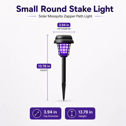 🔥Limited Time 49% Off✨Solar Mosquito Zapper Light – Outdoor Garden Stake Lamp