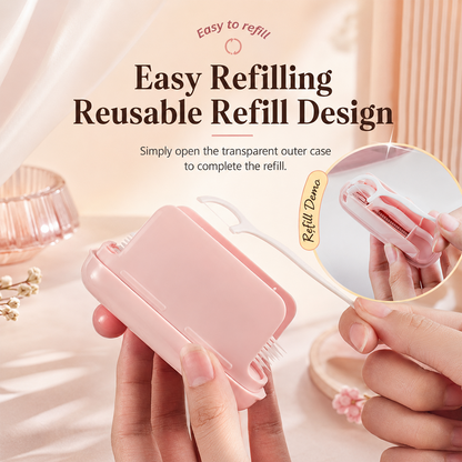 🔥 Buy 2 Get 1 FREE! 🦷 Automatic Pop-Up Dental Floss Box – Cleaner, Faster & More Hygienic Oral Care ✨