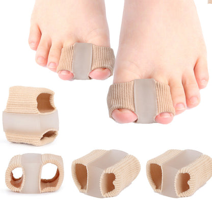 Double-Loop Fabric Gel Toe Separator Protector