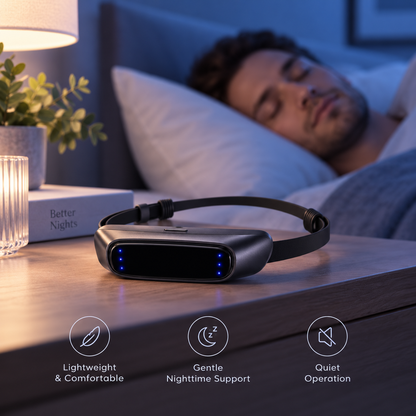 🌙 Smart Anti-Snoring Wearable Device - Intelligent Sound Sensor & Gentle Vibration