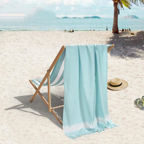 🔥Lightweight Modern Flat-Weave XL Beach Towel (39"x71")