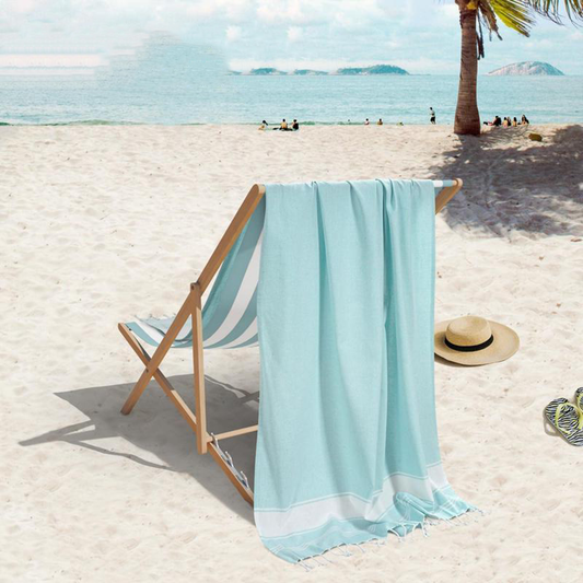 🔥Lightweight Modern Flat-Weave XL Beach Towel (39"x71")