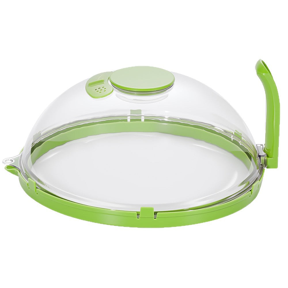 🍽️ Microwave Food Cover with Built-In Steamer 🔥