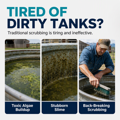Fast-Dissolving Livestock Water Tank Cleaning Tablets