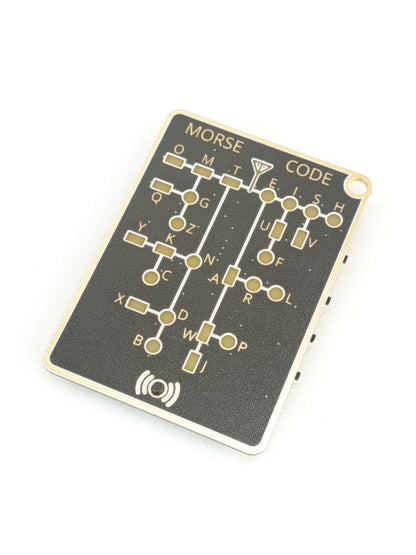 nux Morse Code Card Pro – Interactive Learning & Game Gadget with LED 🛠️