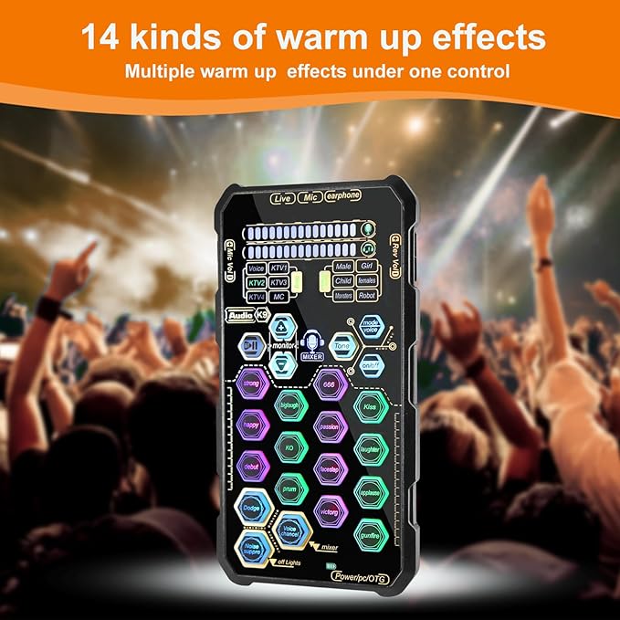 SK9 Wired Small Handheld Live Sound Card Set