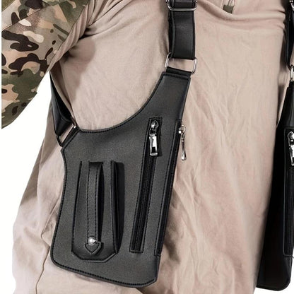 🔥2026 Hot Sale 49% OFF!🔥-Premium Leather Adjustable Underarm Shoulder Bag for Men & Women