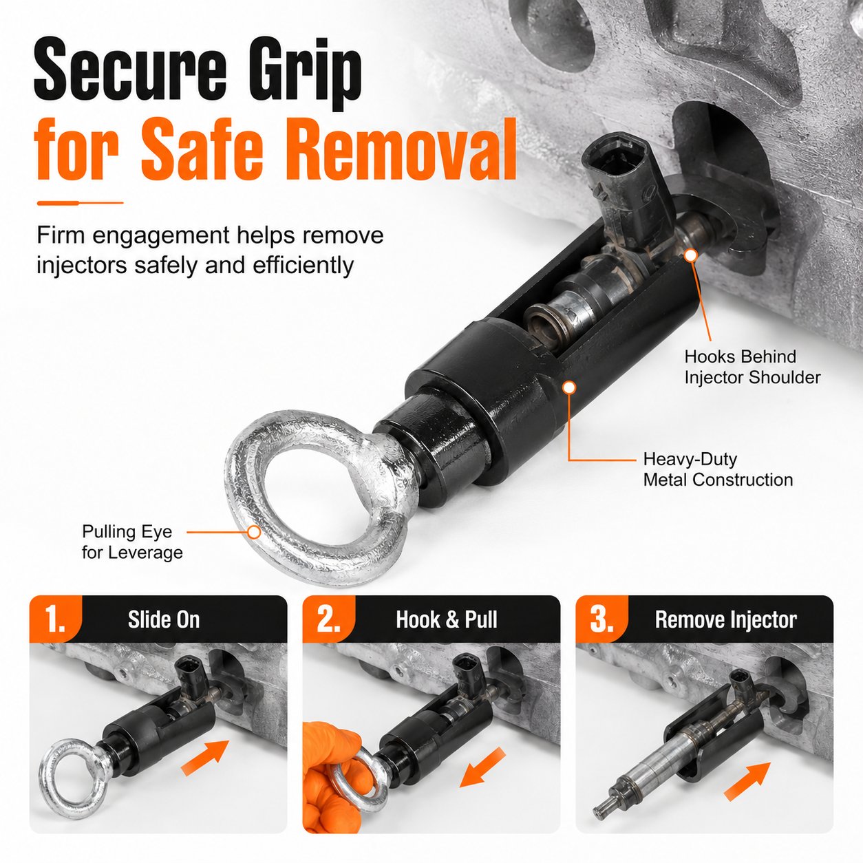 🛠️🔧 Fuel Injector Removal Puller Kit