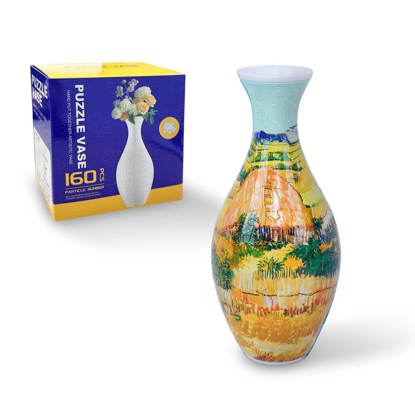 3D Puzzle Vase for Adults, Jigsaw Puzzle Vase for Flower
