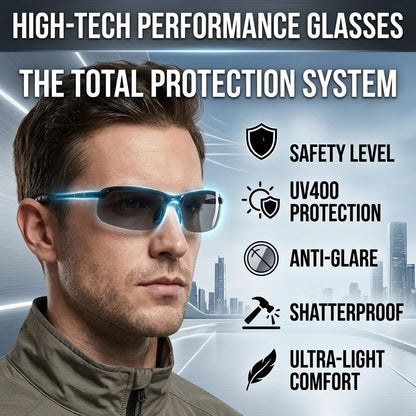 🚙🕶️Smart Vision Glasses – Anti-Glare UV Protection with Infrared Night Vision & Impact-Resistant Lenses