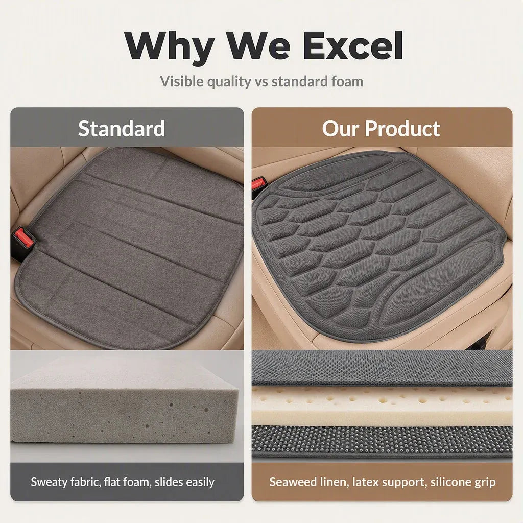 🏆🚗LAST DAY 49% OFF🌟🎁Cooling Car Seat Cushion