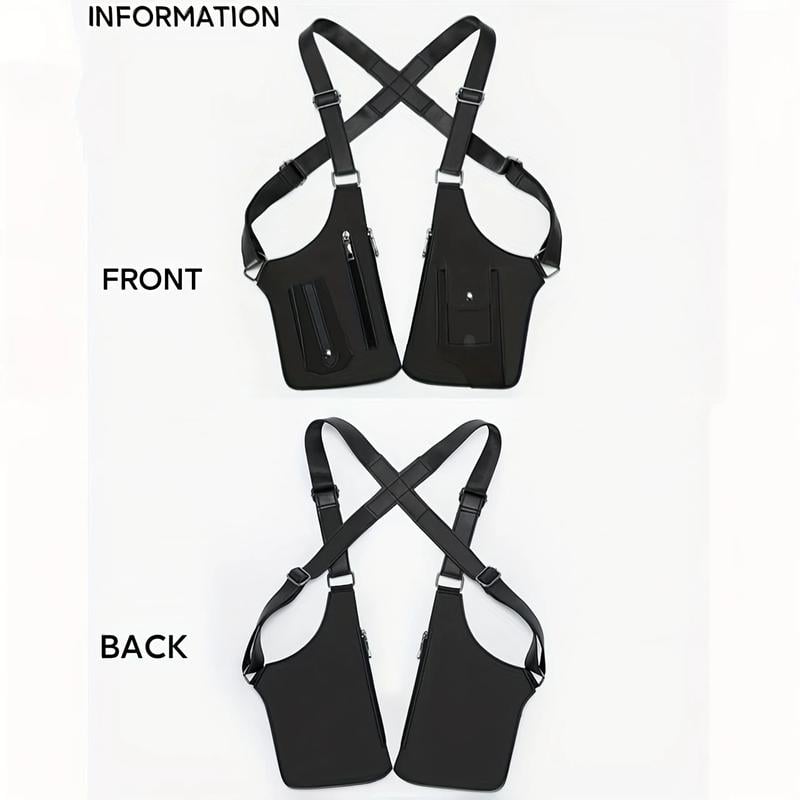 🔥2026 Hot Sale 49% OFF!🔥-Premium Leather Adjustable Underarm Shoulder Bag for Men & Women