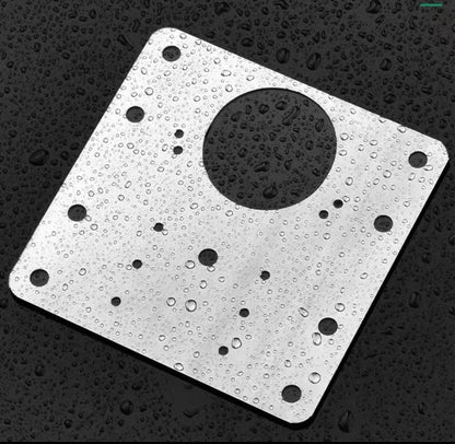 Cabinet Hinge Repair Plate with Screws
