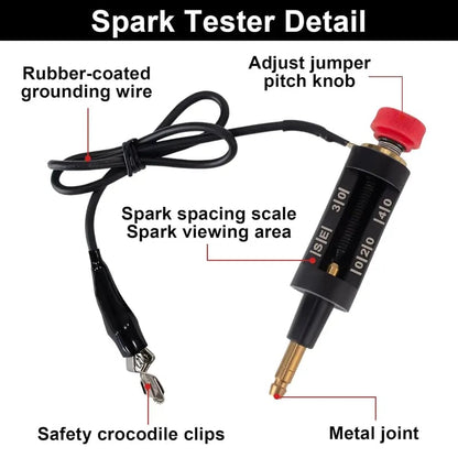 🔧 Adjustable Spark Plug & Ignition Coil Tester