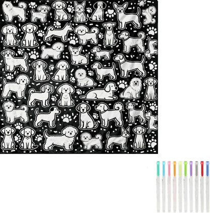 🔥2026 Best Seller🔥The Attention Rebuilder-DIY Coloring Blanket