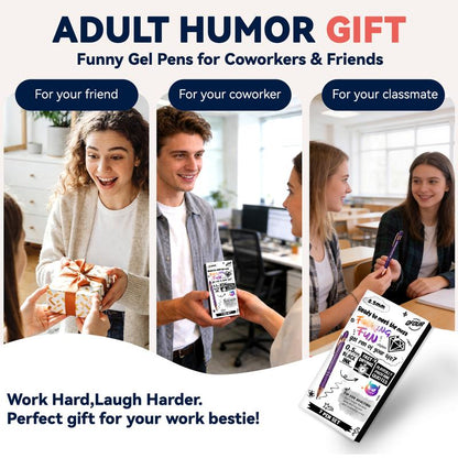 🔥Limited Time 50% Off✨7 Pcs Funny Adult Gel Pen Set