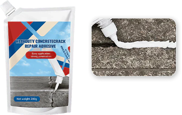 💐Limited Special Price & 50% OFF!! New Formula – Extra-Strength Concrete Crack Adhesive 🆚🛠️