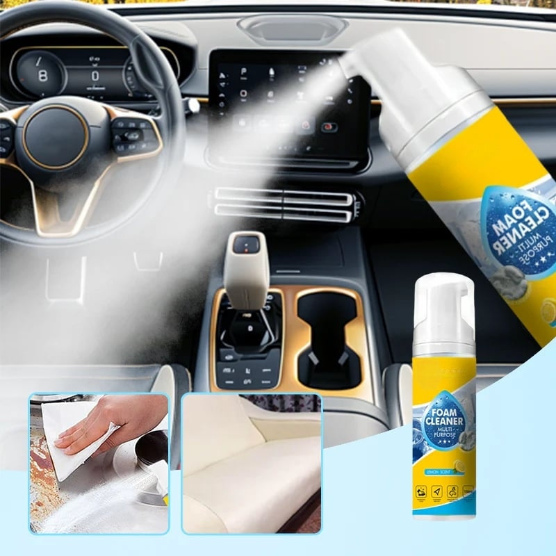 🔥Hot Sale 49% 0FF🔥Powerful & Multipurpose Car Interior Foam Cleaner