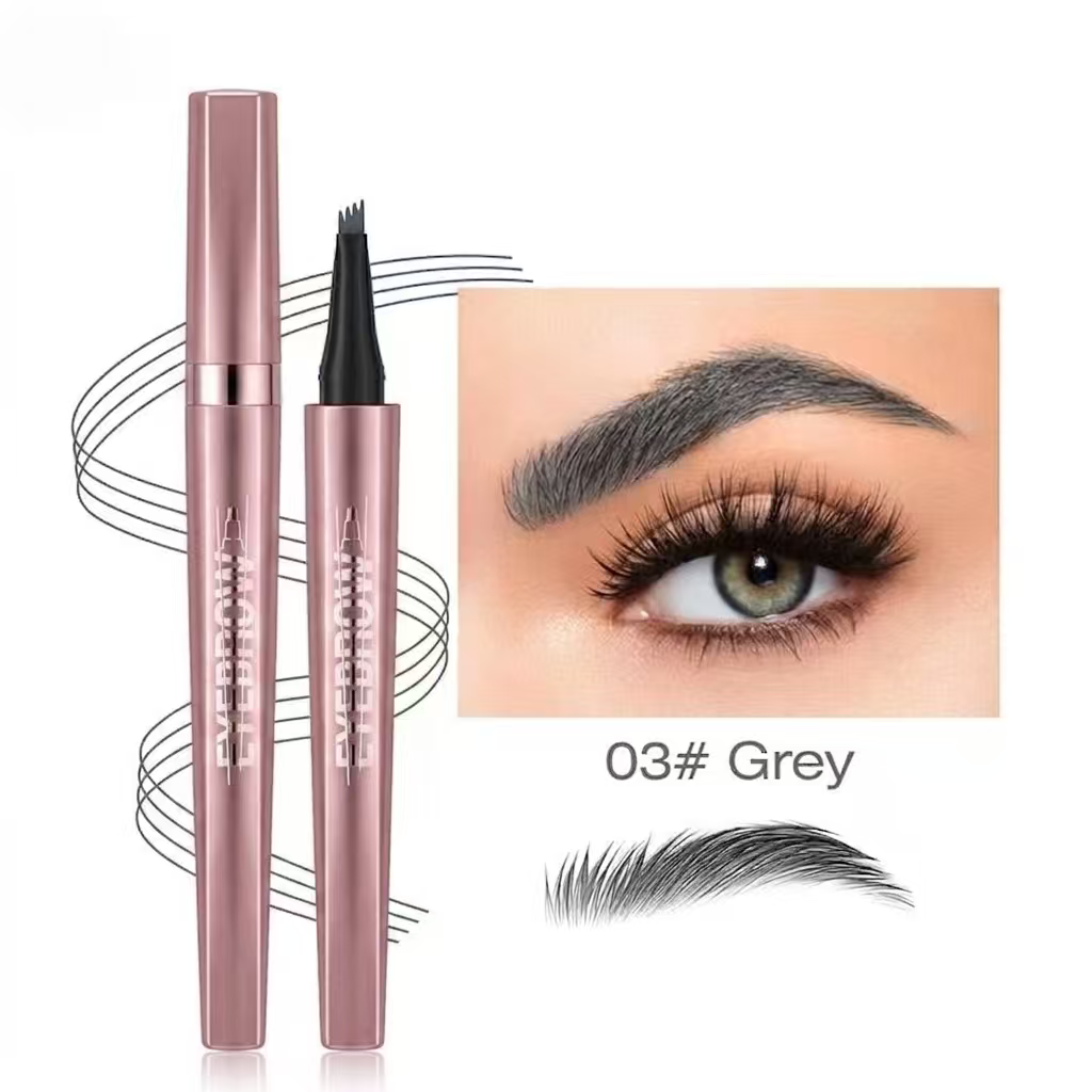 🖌️ Waterproof Micro-Fork Brow Pencil – Natural Hair-Like Brows