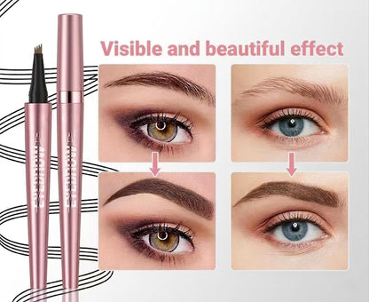 🖌️ Waterproof Micro-Fork Brow Pencil – Natural Hair-Like Brows
