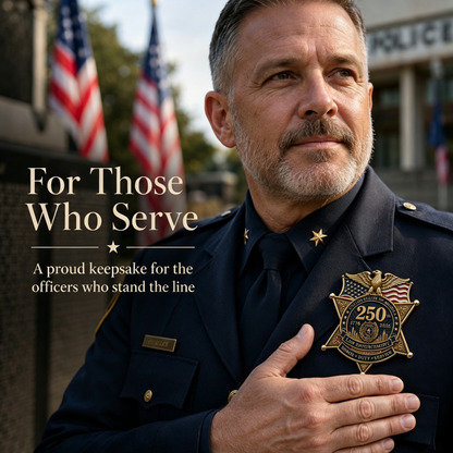 ⚡️Flash Sale 49% OFF - America 250 Law Enforcement Brooch