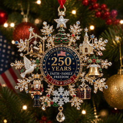 🎄❄Christmas Commemorative Snowflake Ornament