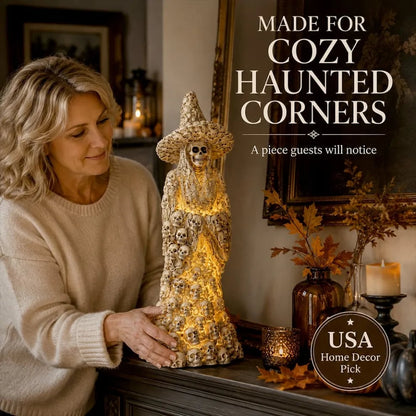 ✨Skeleton Witch Ornament