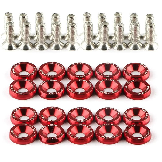JDM‐Style M6 Fender Washer & Bolt Kit