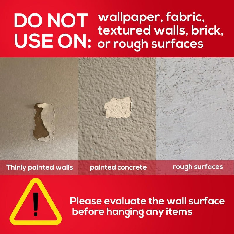 Heavy Duty Adhesive Wall Hooks