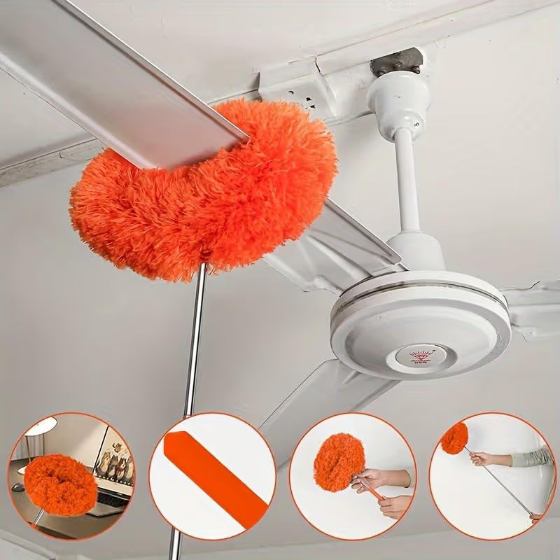 🔥🔥Ceiling Fan & Household Dust Buster(2pcs a Set)