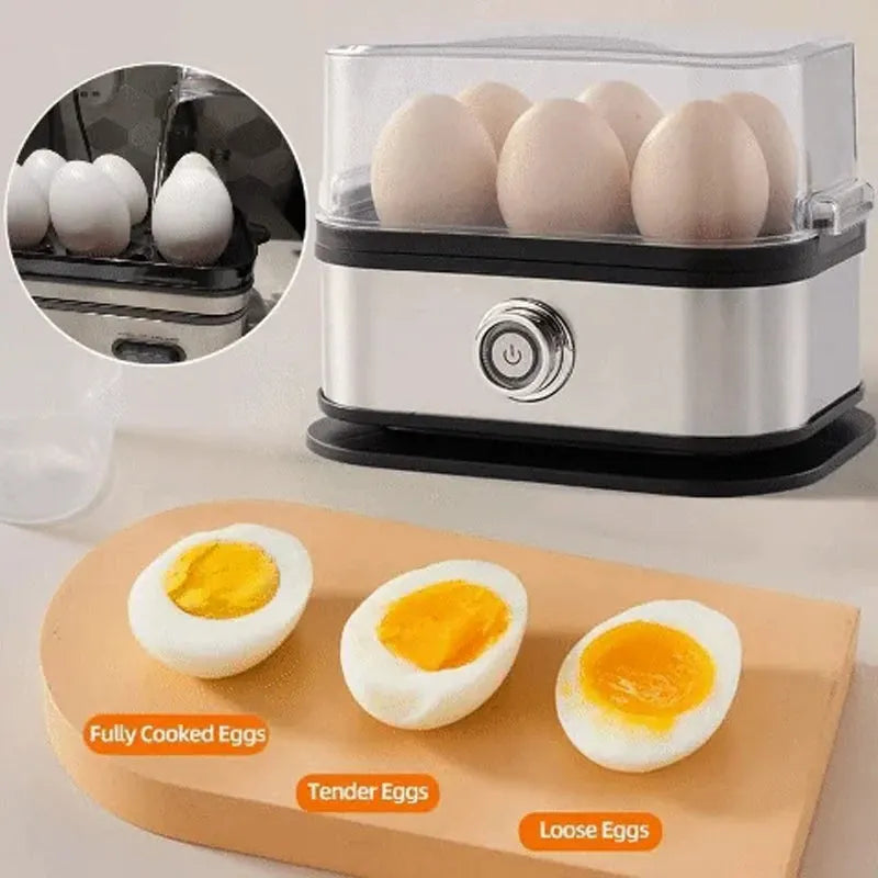 Steam Eggs & Dumplings Instantly! Compact Multifunctional Egg Steamer