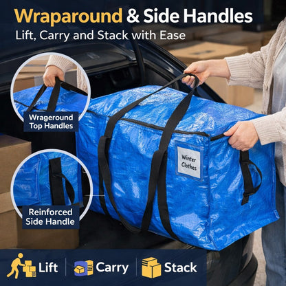 🧳 Extra Large Moving & Storage Bag – Heavy Duty 🔥